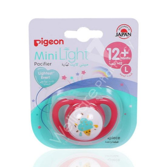Picture of PIGEON MINILIGHT PACIFIER SINGLE (M) GIRL ICE CREAM