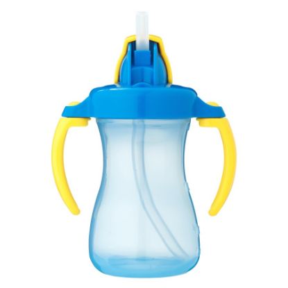 صورة Pigeon Petite Straw Bottle - Blue - 150 ml
