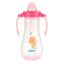 Picture of PIGEON TALL STRAW BOTTLE - PINK - 300 ML