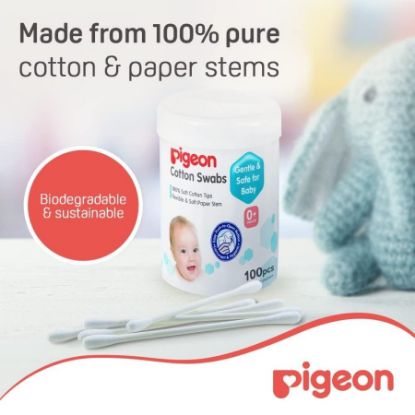 Picture of PIGEON COTTON SWABS 100 PCS HNGD CASE N9/ K 872 8720