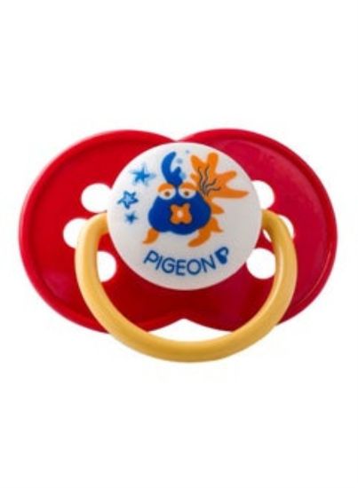 Picture of PIGEON RUB PACIFIER EG-3 CHERRY N853 8536-201000348