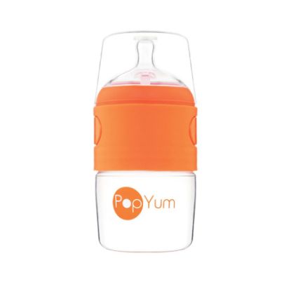 Picture of POP YUM BABY FEEDING BOTTLE - 150 ML - ORANGE 7009