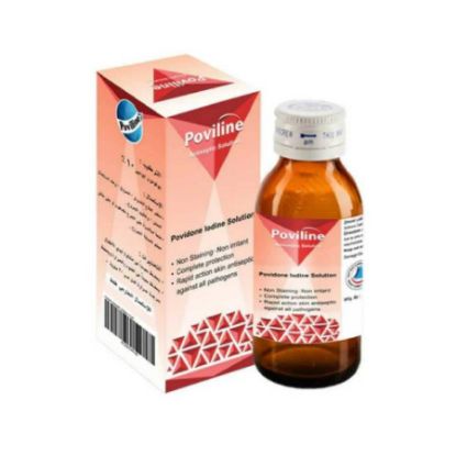 Picture of POVILINE ANTISEPTIC SOLUTION 60 ML#
