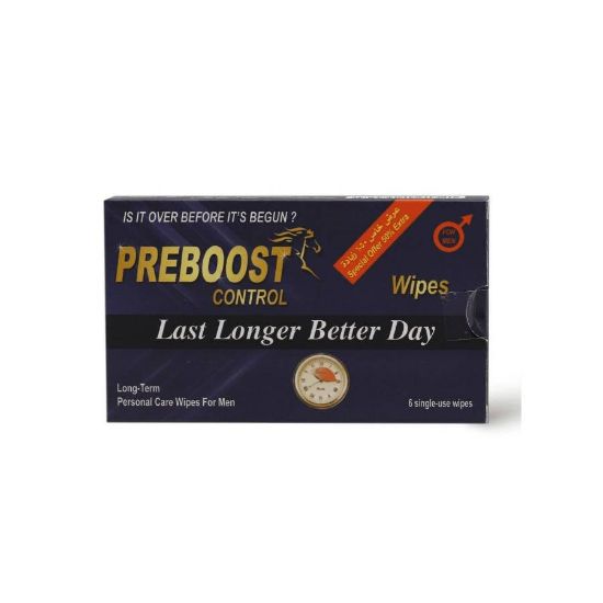 Picture of PREBOOST CONTROL WIPES 6 PC