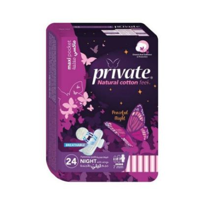 Picture of PRIVATE MAXI NIGHT 6 X 24 PAD WIDE BACK 5231-L306