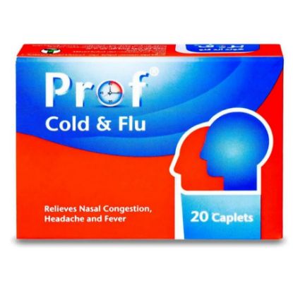 Picture of PROF COLD AND FLU 20CAP