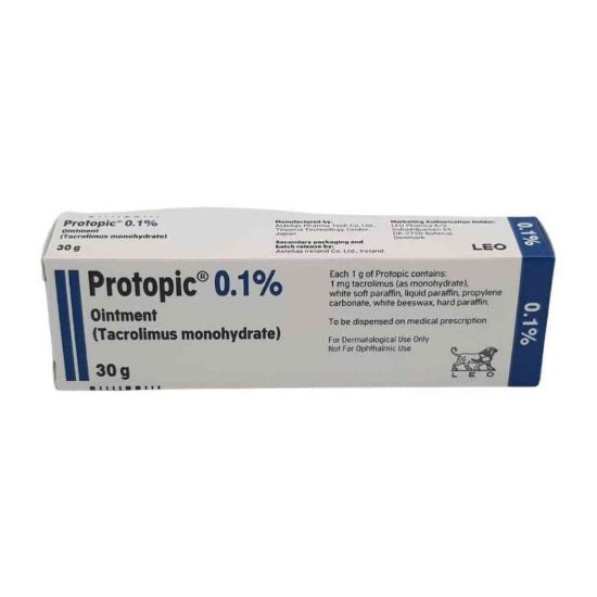 Picture of PROTOPIC 0.1 % OINTMENT 30 G