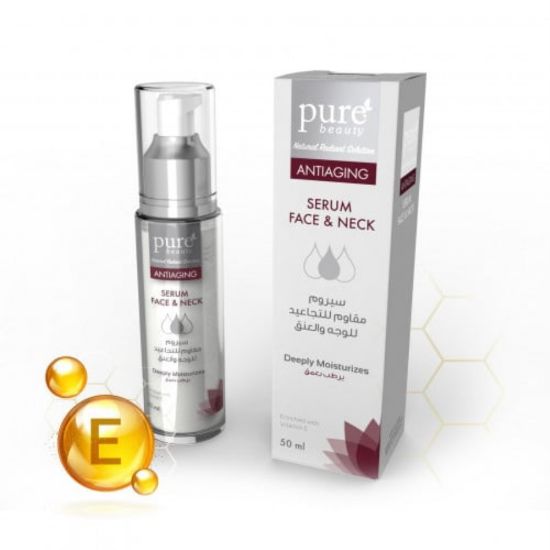 Picture of PURE BEAUTY ANTI-AGING FACIAL AND NECK SERUM 50ML 1733