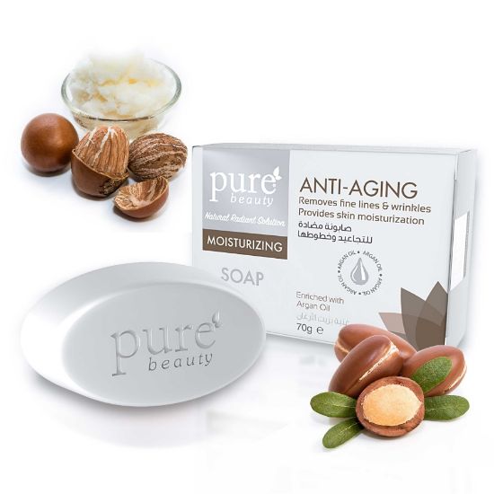 Picture of PURE BEAUTY ANTI-AGING SOAP 70G