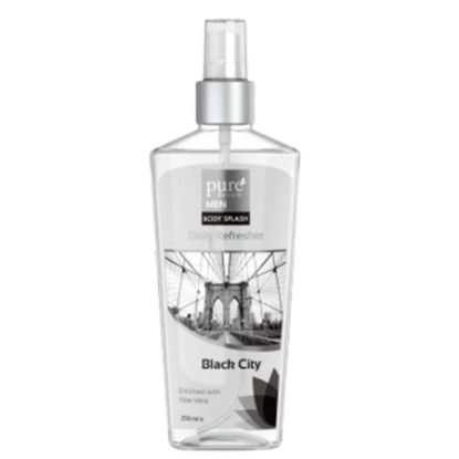 Picture of PURE BEAUTY MEN BODY SPLASH BLACK CITY FOR MEN 250 ML 1894