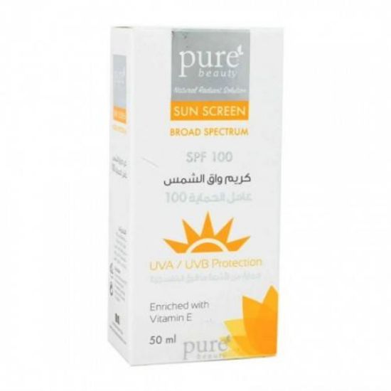 Picture of PURE BEAUTY SUNSCREEN CREAM SPF100  50ML 1726