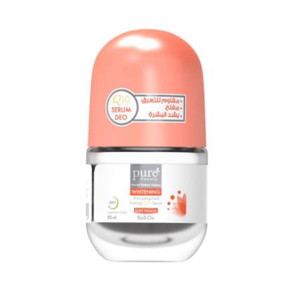 صورة بيور بيوتي رول ان سيروم شد البشرة المفتح المقاوم للتعرق 50مل - PC-01912