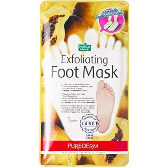 صورة جوارب القدمين المقشرة السحرية  بخلاصة البابايا