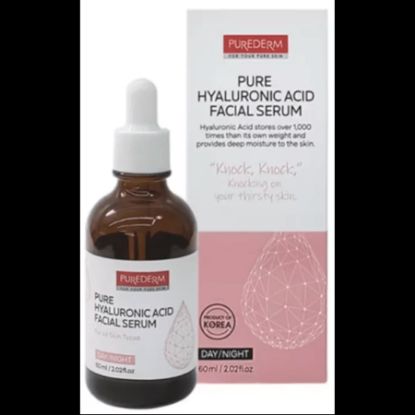 Picture of PUREDERM PURE HYALURONIC ACID FACIAL SERUM 60 ML