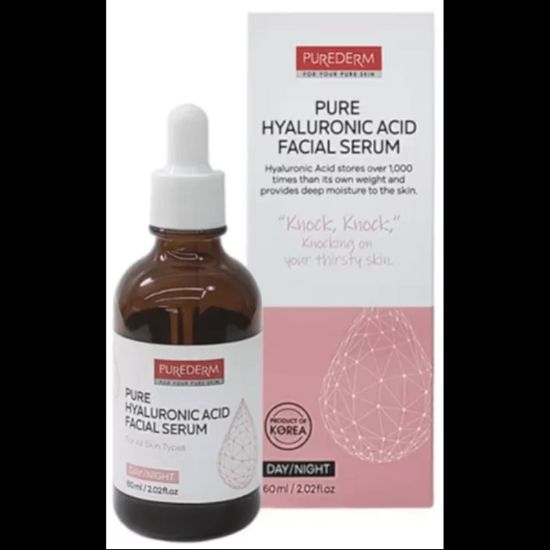 Picture of PUREDERM PURE HYALURONIC ACID FACIAL SERUM 60 ML