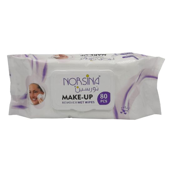 Picture of PURPLE MAKEUP REMOVER 80 WIPES