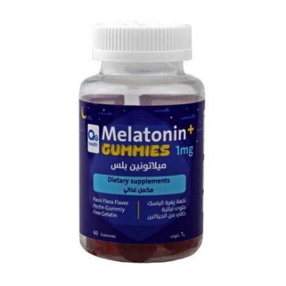 Picture of QE MELATONIN PLUS GUMMIES 1MG  60 GUMMIES