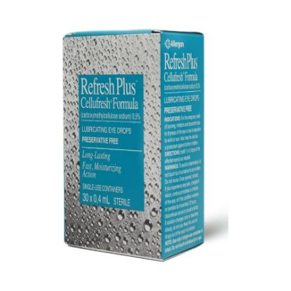 Picture of REFRESH PLUS EYE DROPS 30 X 0.4 ML