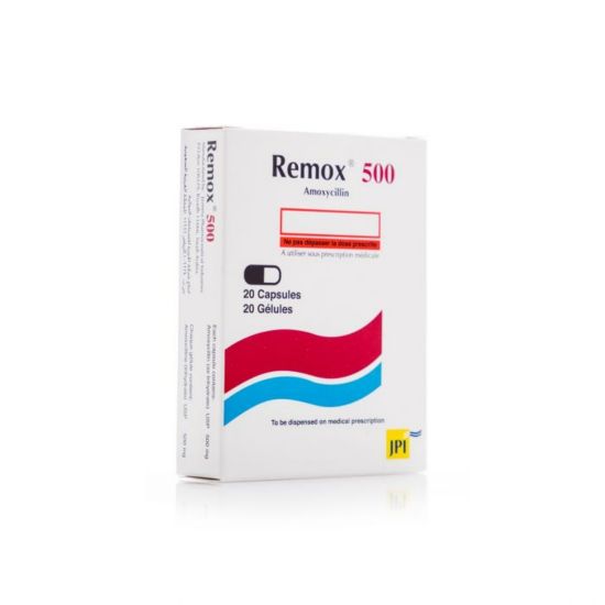 Picture of REMOX 500 MG 20 CAP#