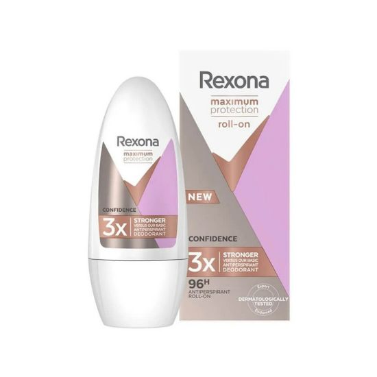 Picture of REXONA DEO ROLL ON WOMEN MAX PROTECTION CONFIDENCE 50 ML