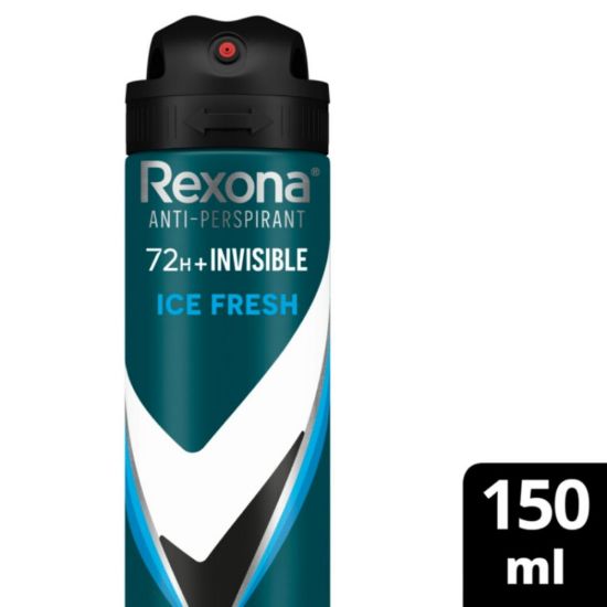 Picture of REXONA DEO SPRAY INVISBLE ICE 24X150ML 6142