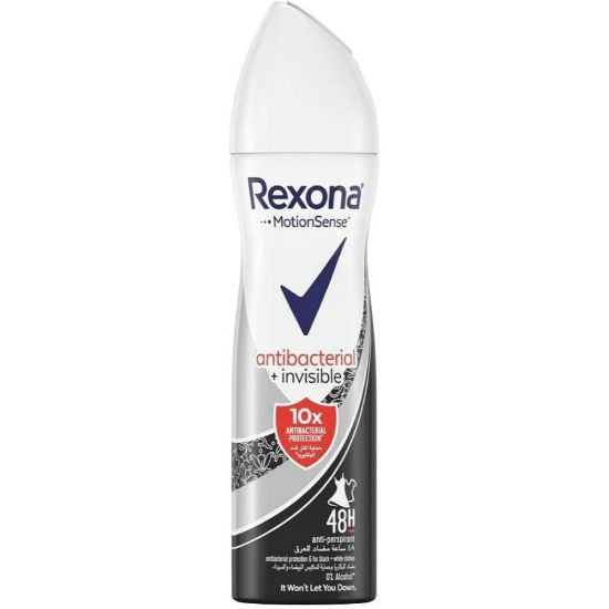 Picture of REXONA DEO SPRAY WOMEN ANTIBACTERIAL+INVISIBLE 150 ML 5627