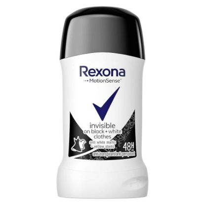Picture of REXONA INVISIBLE BLACK WHITE STIK EX 40ML