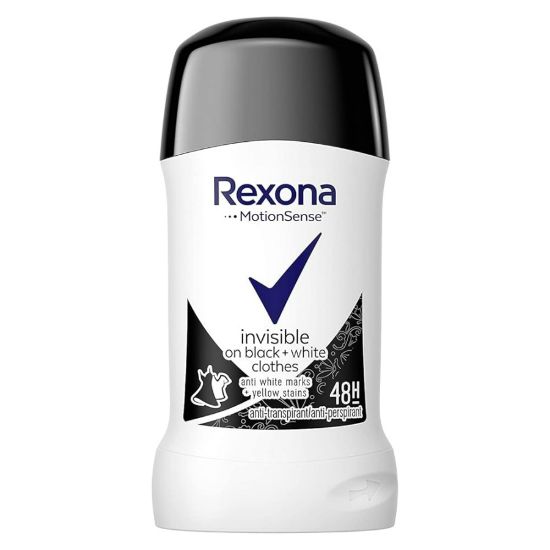 Picture of REXONA INVISIBLE BLACK WHITE STIK EX 40ML