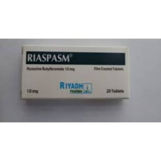 Picture of RIASPASM 10MG 20TAB