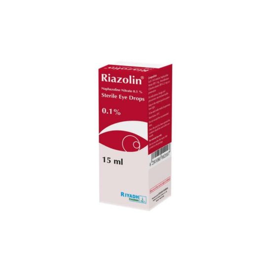 صورة ريازولين 0.1% قطرة عين 15 ملي