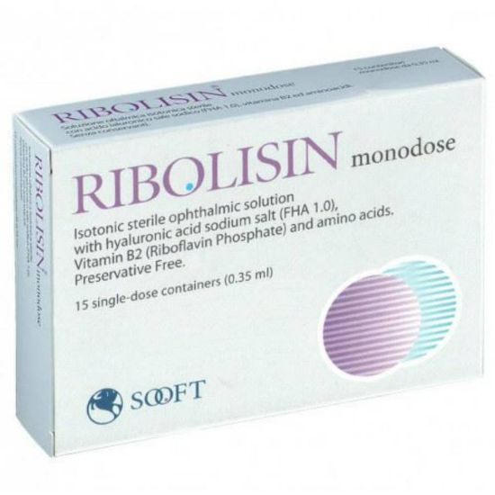 Picture of RIBOLISIN 0.15% EYE DROPS 15ML
