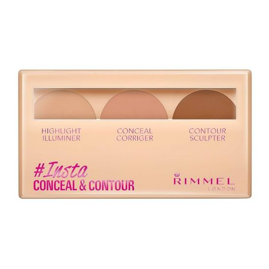 Picture of RIMMEL INSTA FACE CONCEAL & CONTOUR PALETTE 001-3707