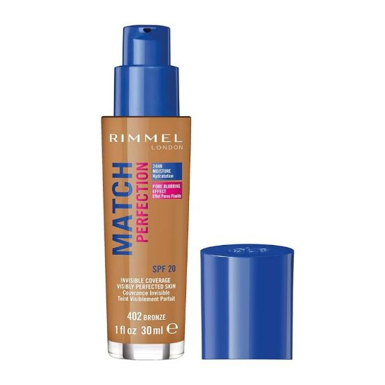 Picture of RIMMEL NEW MATCH PERFECTION SPF20 BRONZ FOUNDATION  402-4134