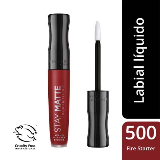 Picture of RIMMEL STAY MATTE FIRE STARTER LIP COLOUR NO.500-9300