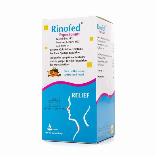 Picture of RINOFED EXP SYRUP 100 ML BOX 50