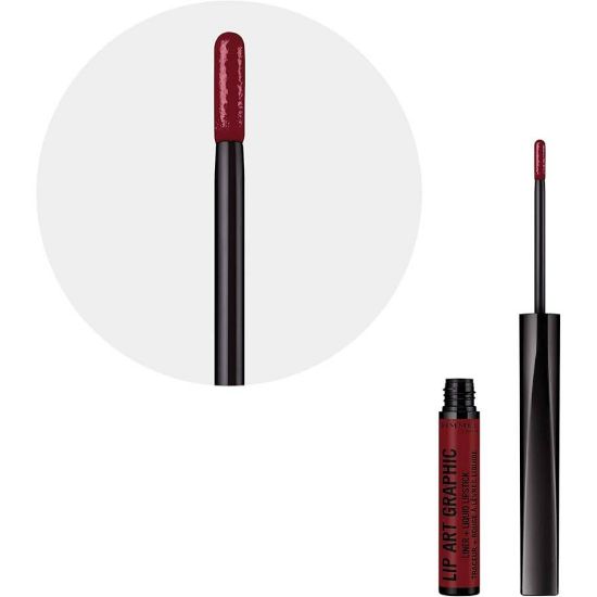 Picture of RML LIP ART GRAPHIC - 810 BURGUNDY 8773