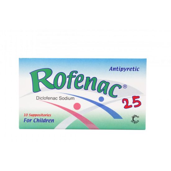 Picture of ROFENAC 25MG 10SUPP