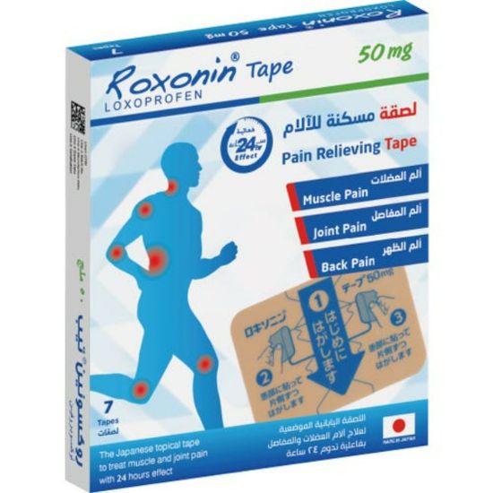 Picture of ROXONIN 50 MG TAPE 7 SHEETS