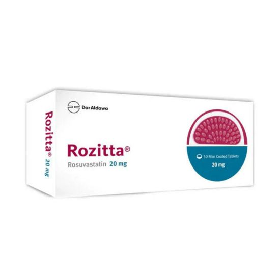 Picture of ROZITTA 20 MG 30 TABS