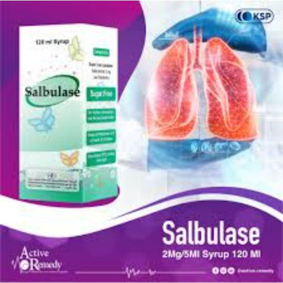 Picture of SALBULASE SYRUP 120 ML#