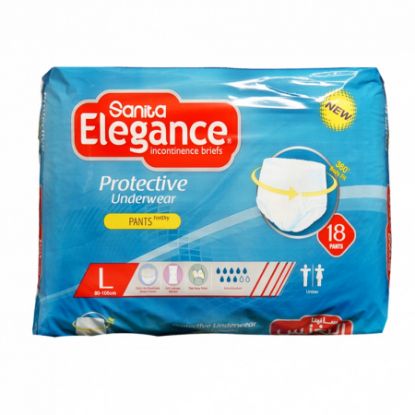 Picture of SANITA ELEGANCE ADULT L 18 PANTS X 4 - 2571