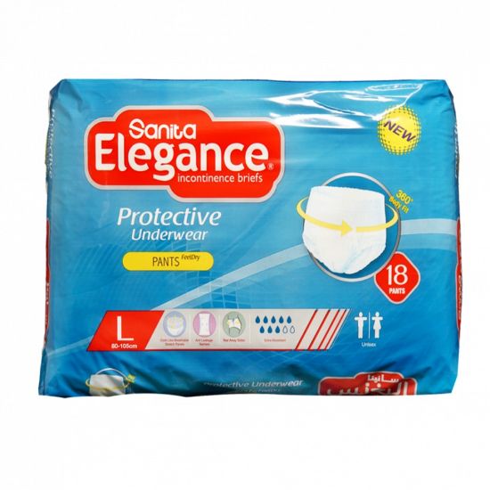 Picture of SANITA ELEGANCE ADULT L 18 PANTS X 4 - 2571