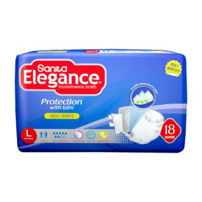 Picture of SANITA ELEGANCE JUMBO LARGE ADULT 2 X 18 - 2755