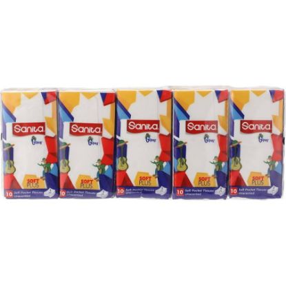 Picture of SANITA POCKET TISSUE 10 X 10 X 14 PCS M101