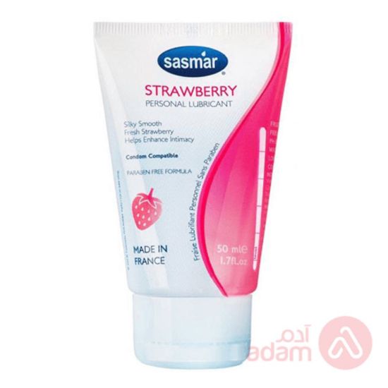 Picture of SASMAR STRAWBERRY PERSONAL LUBRICANT  50 ML TUBE
