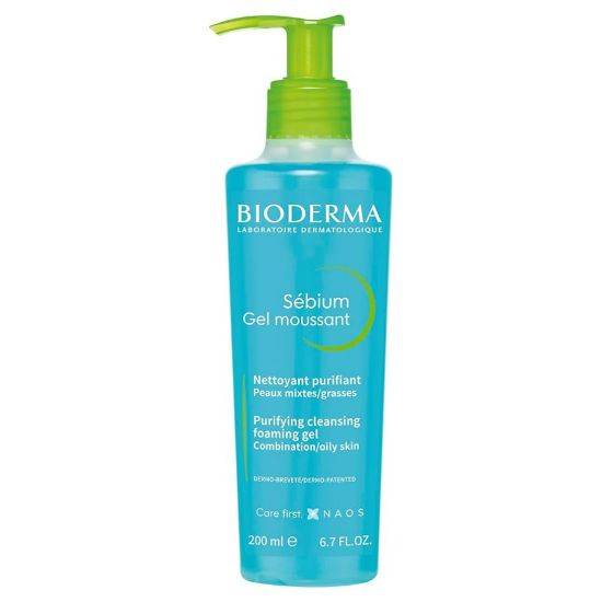 Picture of BIODERMA SEBIUM MOUSSANT FOAMING GEL 200 ML 3709