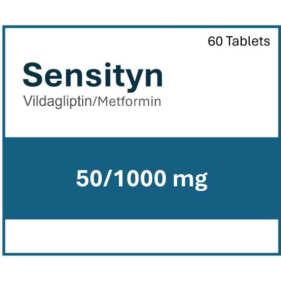 Picture of SENSITYN 50-1000MG 60 TABLET