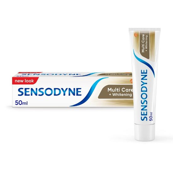 Picture of SENSODYNE MULTI CARE WHITENING PLUS T.P 50 ML 7502 (TOTAL CA