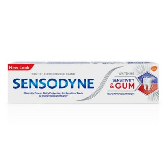 Picture of SENSODYNE SENSITIVITY & GUM + WHITENING T.P 75 ML