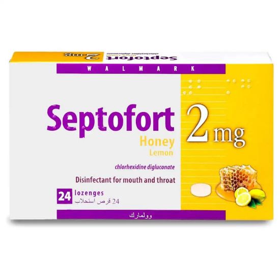 Picture of SEPTOFORT 2 MG LOZENGES 24 PCS